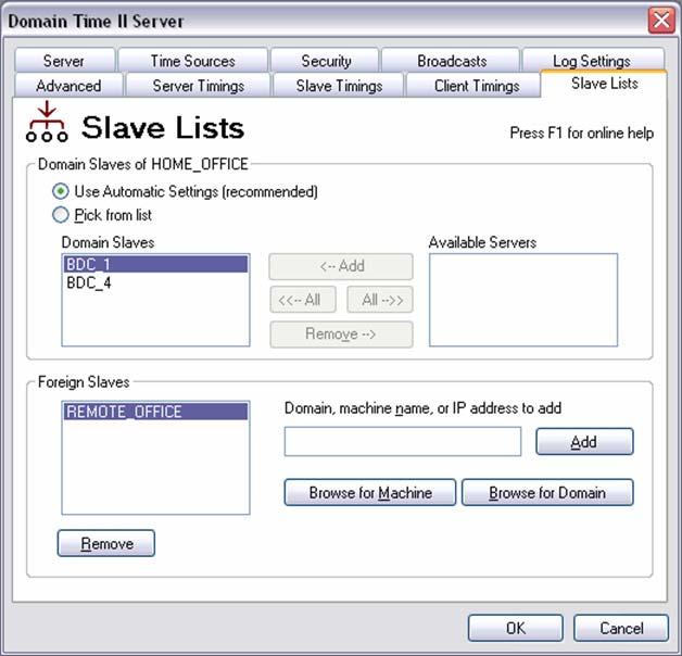 スレイブサーバの登録 マスター 追加 スレイブ Slave のドメイン設定 スレイブ