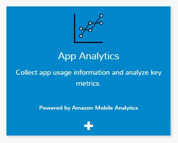 Amazon Mobile Analytics の利用 Amazon SNS と同様の手順で AWS