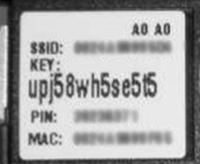 SSID や 暗号化キー を以下手順にて確認してください 1
