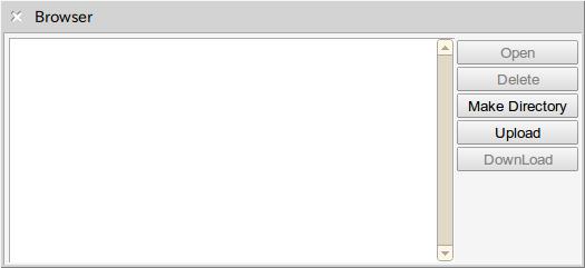DEOS プロジェクト D-RE デモ環境導入ガイド 2013-2014 科学技術振興機構 Upload ボタンをクリックすると Upload ダイアログが表示されます ファイルを選択 ボタンをクリックすると ファイルを開く ダイアログが表示されますので