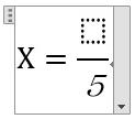 7. 数式ツールの操作 数式ツールを使って 分数 指数 積分などの数式を挿入することができます 数式ツールには数式のほとんどの書式が用意され それらは自動的に体裁を整えます 例えば 指数部分には上付きの小さなフォントサイズ 変数には斜体 さらに数式内の文字間隔も自動的に調整します sin 2 α+cos 2 α=1 bb± bb 2 4aaaa 2aa n a = x k m k k=1
