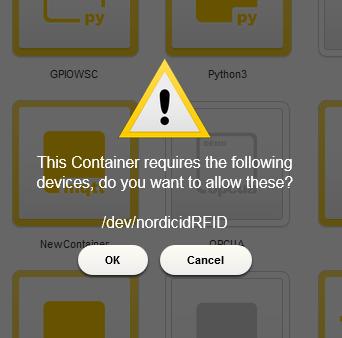 "Add Container to Container" の機能は ベースからコンテナにデバイスを永続的に追加します 左側には ブラックリストに載っていない基本デバイスが示されています 右側にはコンテナのウィッシュリストが表示され コンテナ内のすべてのデバイスは表示されません デバイスは コンテナのエクスポート後にコンテナに再入力します "Delete Device" 機能は
