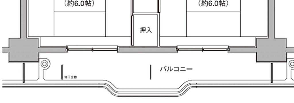28 m2 3DK-C1 賃料