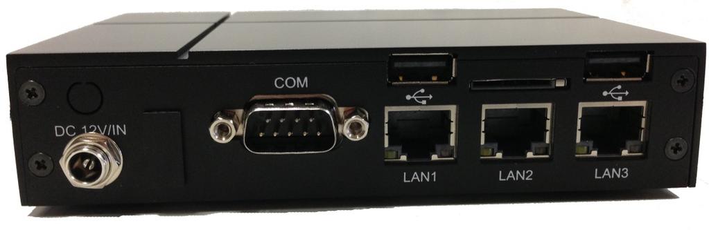 2 概要 [ 背面 ] (1) 電源コネクタ AC コードを接続するコネクタです (2) USB コネクタ USB インターフェースに対応している機器と接続します 本機では使用しません (3) VGA ポートディスプレイを接続できます 運用時には使用しません (4) Eth0 LAN コネクタ