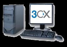 1 3CX IP PBX ソフトウェア概要 3CX IP PBX とは Windows OS 上で動作する IP PBX ソフトウェアです 従来の電話システム ( ビジネスホンなど ) と同様の機能を持ち IP 電話機やソフトフォンを使用して ビジネス向けの電話システムを構築することができます