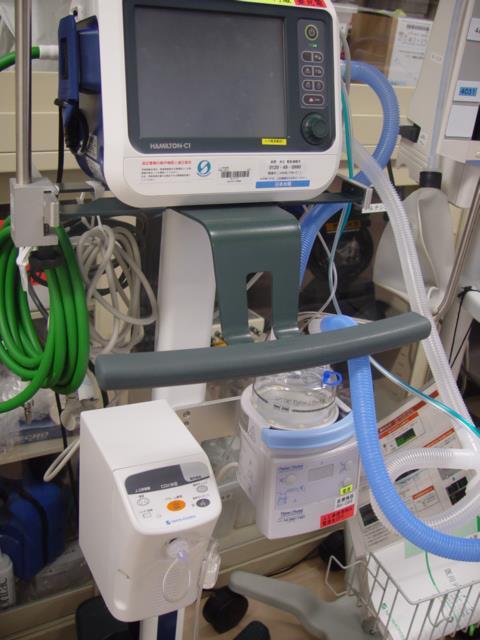 専用 ETCO2 モニター CO2 分圧をモニタリングすることで呼吸外れ等のトラブルをより確実に発見できる
