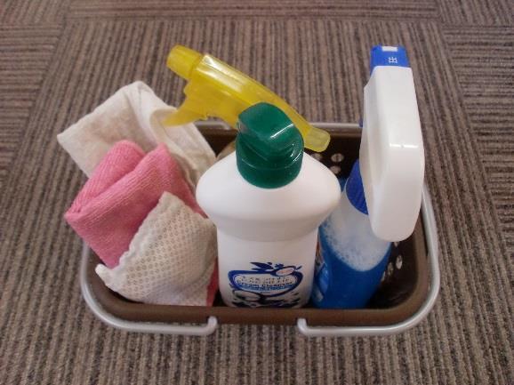 洗面台掃除 ( 洗面台 ) 1 一般掃除用手袋を着用する