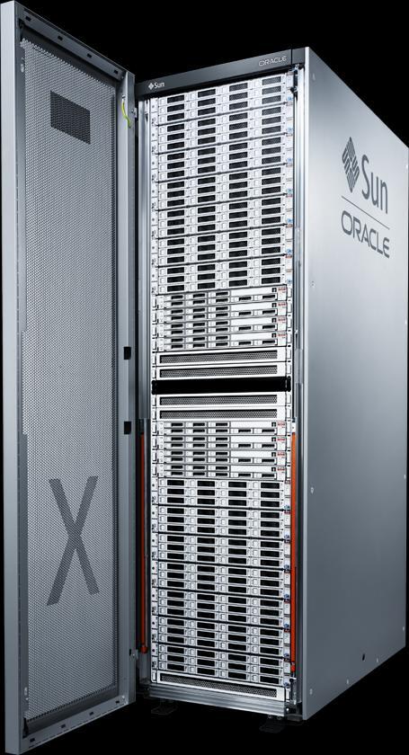 Server Pool Up to 336 TB disk 5 TB flash storage Oracle Exadata Storage Software InfiniBand