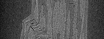 ] 破壊様相の比較 X 線写真 荷重たわみ線図での各材料の比較 ( 等曲げ剛性下 : 約 38GPa) 圧縮側 繊維の座屈 剥離 引張側 圧縮側 CF/EP