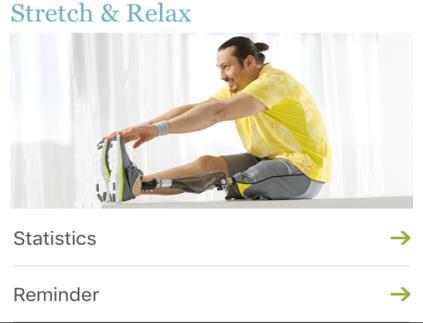 全身のバランス運動とバランス感覚を養うためのエクササイズ 3 Stretch & Relax 義足を装着せず行う