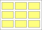 5 箇所に並べる GridLayout 格子状に部品を並べる CardLayout カード状に重ねて並べる 上記以外にも GridBagLayout と謂う HTML のテーブルの様なレイアウトが有る 更に