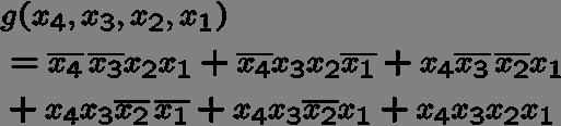 解答例 (1) 論理式で表すと, 例えば その他, 正解は無数に存在する. (2) 真理値表は右の通り.