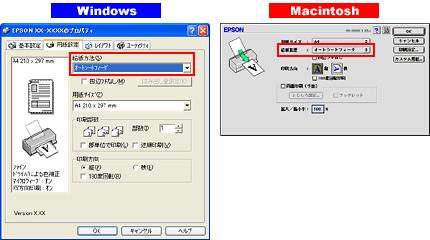 Windows / Macintosh