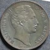 ターレル銀貨 2Taler 1854 通常貨