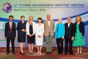 G7 富山環境大臣会合 日程 :2016 年 5 月 15 日 ( 日 )-16 日 ( 月 ) 場所 : 富山県富山市参加国 :G7 各国 ( 日 伊 加 仏 米 英 独 )