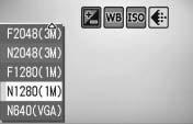 ボタンで設定できる項目 シーンモード 動画モード時には ADJ. ボタンで設定できる項目が異なります 静止画モード 動画モードシーンモード [ 文字 ] シーンモード [ 文字 ] 以外 メモ カメラメモを使用しているときは ADJ.