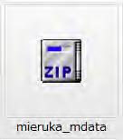 ファイルがダウンロードされます zip 形式を選択すると csv ファイルが 1 つの zip