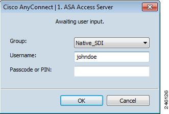 SDI 認証の使用 第 11 章 RSA SecurID ハードウェアまたはソフトウェアのトークンを使用するユーザには パスコードまたは PIN PIN
