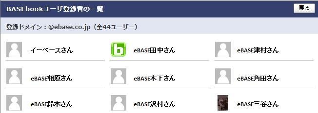 BASEbook 操作画面 5 (BASEbook ログイン後 :WEB 上の画面 ) BASEbook 基本操作画面は以下の通りです 5 7 7