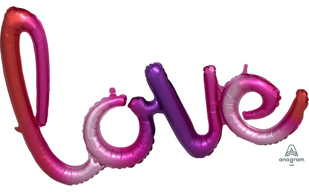 #38737-01 Satin XOXO Balloon Letters Junior Shape (Satin) XL #38738-01 Sales Tips