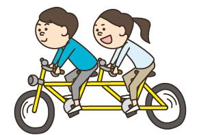 Topic⑤ 二輪のタンデム自転車 現在 神奈川県では 通行することができません