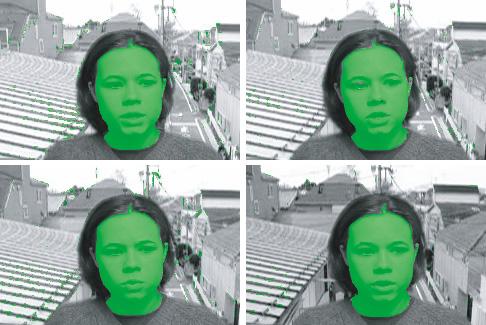 39 11 Fig. 11 Segmentation result of another speaker. 12 Fig. 12 Results of segmentation applied to video clips of multiple people. 5. 1) Boykov, Y. and Funka-Lea, G.
