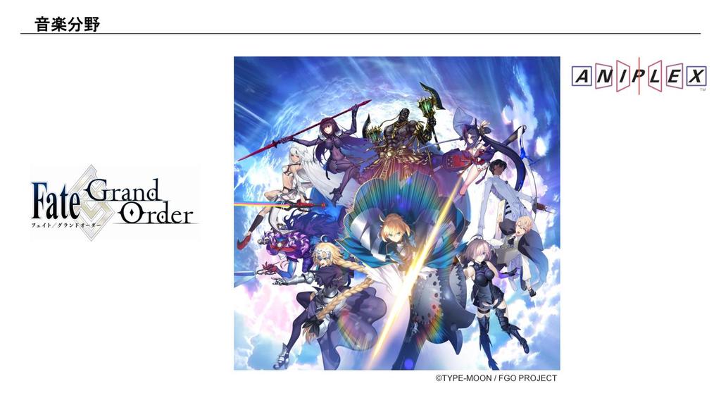 Fate/Grand Order は 日本のソニー