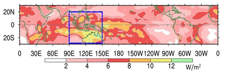 Multivariate MJO (RMM) 指数 ( Wheeler and Hendon, 2004) を用いた 西日本の気温偏差データは気象庁ウェブページから取得し用いた すべての変数について, 解析には DJF 平均したものを用い, 解析期間は 1979/80~2011/12 の 33 冬とした この 33 冬の気候平均と線形トレンドを除くことで偏差を求め, 解析に用いた 本研究では熱帯