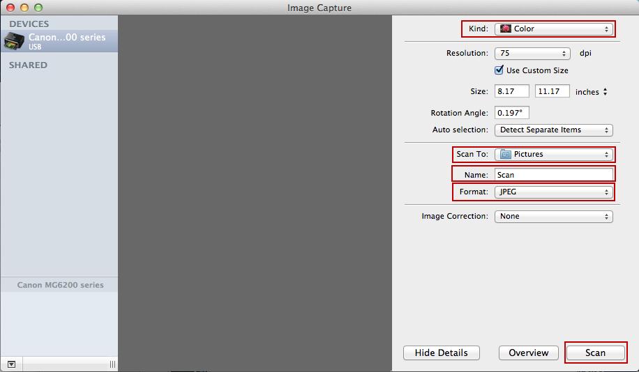 Application for Mac OS 手順 2:[ ツール ] をクリックして [ ネット ワークスキャナー ] を選択します