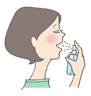 4 お口のケアの方法 保清 保湿 お口のセルフケア❶ うがい 水 アズレンなどのうがい薬 アルコール成分を含まないマウスウォッシュなどを使用して