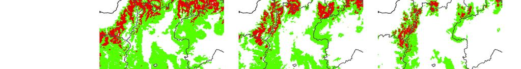 括弧内は全国平均値 ) 野県の 岳は ブナ林の逃避地となる可能性 RCM20 (2081 2100 年 ) 44% (21%)
