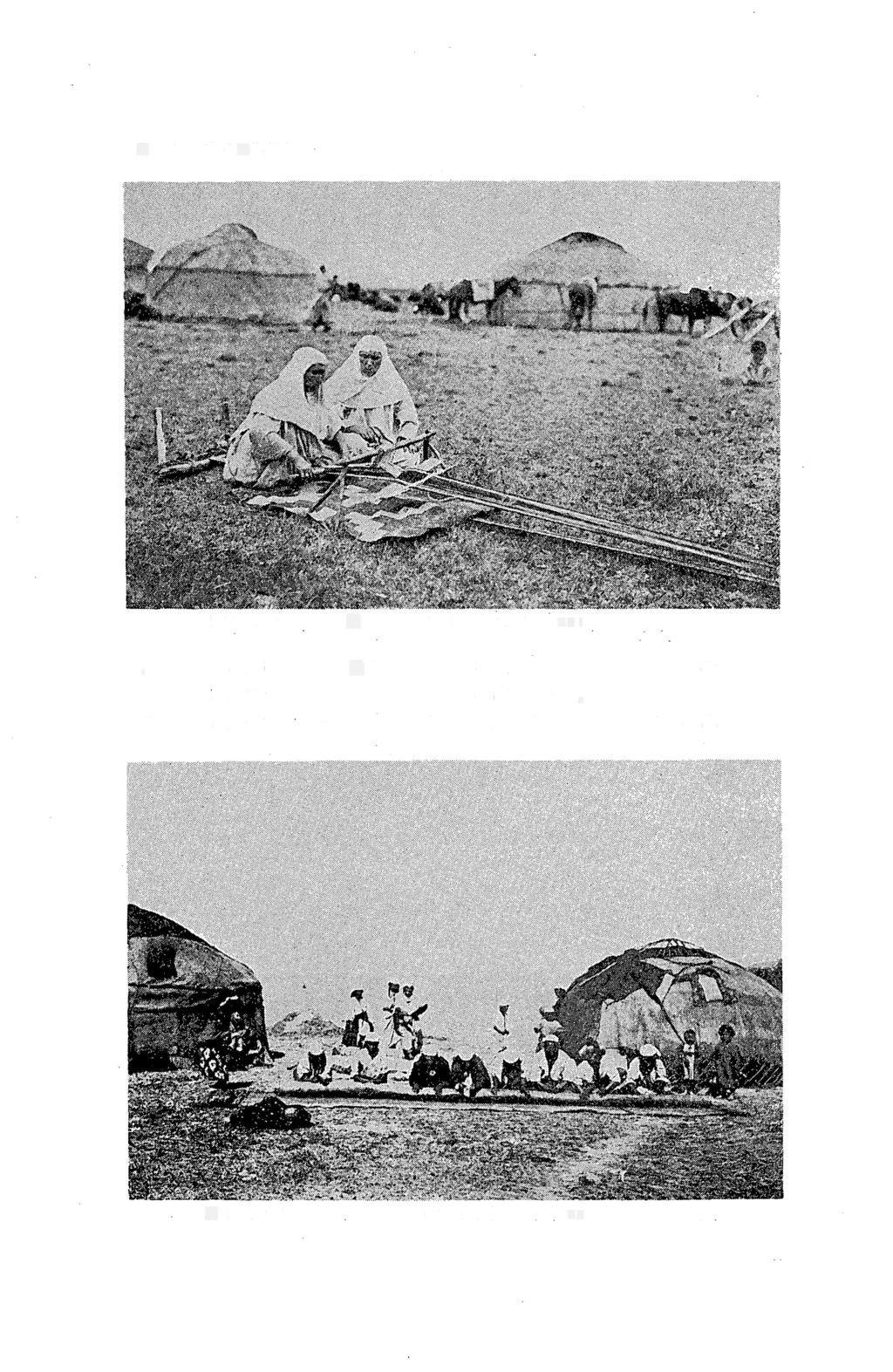 加藤 カザ フ族の遊牧生活 図 １１ カ ザ フ の 機 織 り １９世 紀 末 Ａ