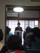 2003 年 3 月 カレン師が帰国中各集会は休会 礼拝は吉持日輪生師越川壽允師が説教奉仕を担当した