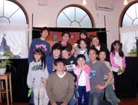8 月カレン師 8 月末原市場の宣教師を退任 11 月 20 日 ハレルヤキッズに東京キリスト教学園の人形劇が来る 12 月 24
