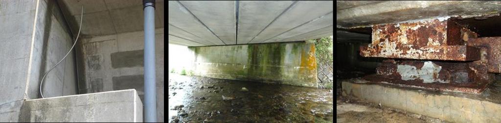 既設橋梁の桁端部は 路面からの水により厳しい腐食環境に曝されている