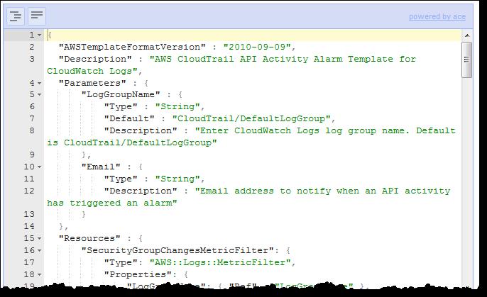CloudWatch アラーム CloudFormation テンプレート CloudFormation をつかったメトリックフィルタの自動作成 19 http://aws.