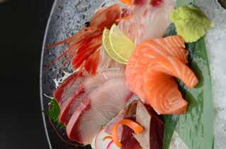 Sashimi (Raw Fish ) & Cald Dishes 120 121 ASSORTED $58 5 KINDS