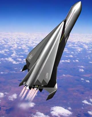 社が開発している単段式 完全再使用型の宇宙往還機 低軌道に 15 トンのペイロードを輸送可能 最終的には $5M( 約 0.