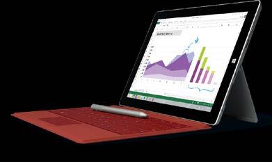 Surface Pro 3 最適なユーザー : 高い処理能力と大画面がほしい ノート PC