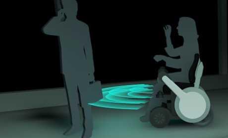 パナソニックの実証内容 (1) ロボット電動車いす WHILL NEXT による自律走行 WHILL 株式会社とパナソニックが共同開発している WHILL