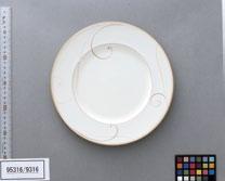 Golden Wave [ Fine Porcelain(Off White) ] ゴールデンウェイブ Pattern No. 9316 28cm プレート Plate 28cm 95320/9316 2,800 D:278mm H:21mm 26.