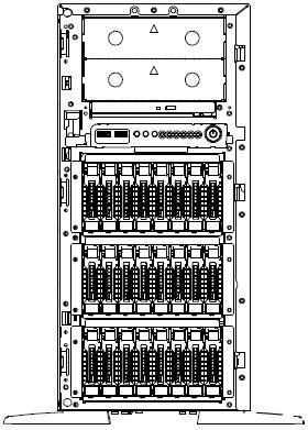 5 型 HDD ケージ (TN8154-78T) 2 台実装時 E F G H D 凡例 A. 5.25 型拡張ベイ E.