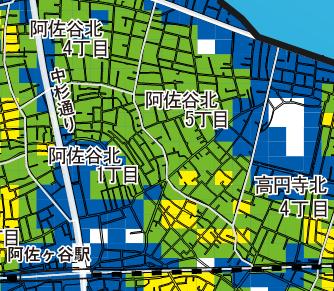 3) 冬 時間 18 時 風速 8m/s 2 減災対策後の焼失想定図 想定地震 : 東京湾北部地震 (M7.