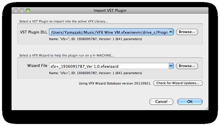 VST VST VFX V-MACHINE VFX VST VFX File Import VST Plugin.
