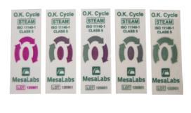 ProChem OK Pre-vaccum Dry Heat Indicator Labels 製品番号 包装
