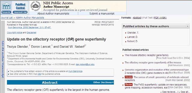 PubMed Central でフルテキストが無料で利用可能 MEDLINE with