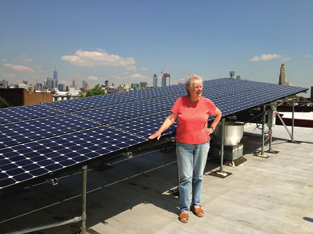 Picture of a Prosumer in Brooklyn Microgrid.