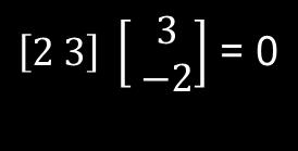 2.1.1 ベクトルの直交 対象とする空間は ニ次元のユークリッド平面です 座標は デカルト直交座標系です ここに ( ) 内の座標で示される二つのベクトル K(2,3) と X(3,-2) を考えます