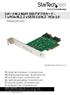 3 ポート M.2 NGFF SSD アダプタカード - 1 x PCIe M.2, 2 x SATA 3.0 M.2 - PCIe 3.0 PEXM2SAT32N1 * 実際の製品は写真と異なる場合があります FR: Guide de l utilisateur - fr.startech.com