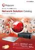 Polycom Network Solution Catalog